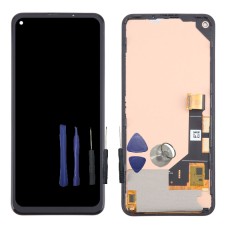 Ecran Lcd + Vitre Tactile + Chassis - Google Pixel 5a 5G G1F8F, G4S1M Noir