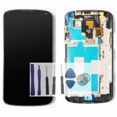 Ecran Lcd et vitre avec châssis tactile Lg nexus 4 E960 