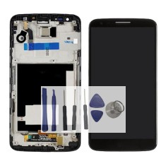 Ecran Lcd et vitre avec châssis tactile Lg Optimus G2 D802 