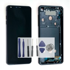 Noir Lg G6 H870ds H870 H871 H872 H873 Ls993 Us997 As993 Vs998 Vitre Tactile + Ecran Lcd + Châssis