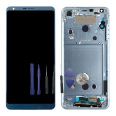 Bleu Lg G6 H870ds H870 H871 H872 H873 Ls993 Us997 As993 Vs998 Vitre Tactile + Ecran Lcd + Châssis