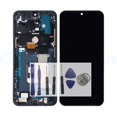 LG V60 ThinQ 5G, V60UW, LM-V600VML Ecran Lcd Tactile Chassis Assemble