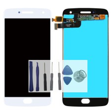 Ecran Lcd + Vitre Tactile - Motorola Moto G5 Plus Xt1684, Xt1685, Xt1687 Blanc