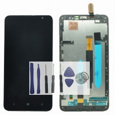 Ecran Lcd et vitre avec châssis tactile Nokia lumia 1320 