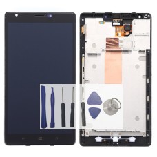 Ecran Lcd et vitre avec châssis tactile Nokia lumia 1520 