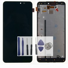 Ecran Lcd et vitre avec châssis tactile Microsoft lumia 640XL 