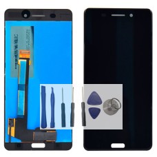 Ecran Vitre Tactile Lcd Assemble Complet Pour Nokia 6 TA-1021, TA-1033, TA-1000, TA-1003, TA-1025, TA-1039