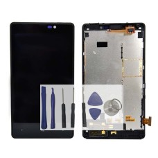 Ecran Lcd et vitre avec châssis tactile Nokia lumia 820