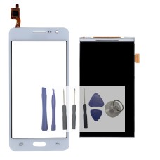 Ecran Lcd + Vitre Tactile - Samsung Galaxy Grand Prime G530f, G530fz, G530y, G530h, G531f, G531fz, G531y, G531h Blanc