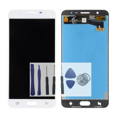 Ecran Lcd + Vitre Tactile - Samsung Galaxy J7 Prime, G610f, G610f/Ds, G610m Blanc