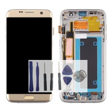 Écran Super Amoled Samsung Galaxy S7 Edge SM-G935F, G935FD Or