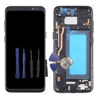 Ecran Lcd pour  Samsung Galaxy S8 SM-G950F Avec Châssis noir