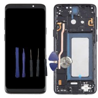 Ecran Lcd pour Samsung Galaxy S9 SM-G960F Avec Châssis noir