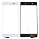 Ecran vitre tactile blanc Sony Xperia Z3+ Z4 E6553 E6533 