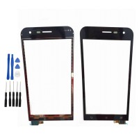 Asus Zenfone 2 ZE500CL Z00D Display Scheibe Touchscreen Digitizer Glass Ersatz für Schwarz