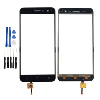 Asus ZenFone 3 ZE520KL Z017D Display Scheibe Touchscreen Digitizer Glass Ersatz für Schwarz