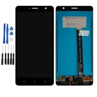 Schwarz Asus Zenfone 3 Deluxe ZS550KL Z01FD Display LCD Touchscreen Kompatibel