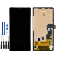 Google Pixel 6a, GX7AS, GB62Z, G1AZG, GB17L Display LCD Touchscreen Kompatibel mit Rahmen