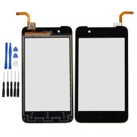 HTC Desire 210 D210 Display Scheibe Touchscreen Digitizer Glass Ersatz für Schwarz