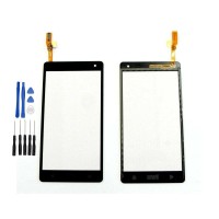 HTC Desire 600 D600 Display Scheibe Touchscreen Digitizer Glass Ersatz für Schwarz