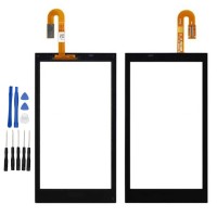 HTC Desire 610 D610 Display Scheibe Touchscreen Digitizer Glass Ersatz für Schwarz