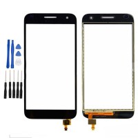 Huawei Ascend G7 Display Scheibe Touchscreen Digitizer Glass Ersatz für Schwarz