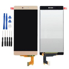Gold Huawei P8 Display Bildschirm Reparatur Glas