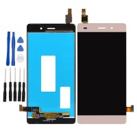 Gold Huawei P8 Lite Display Bildschirm Reparatur Glas