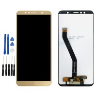 Gold Huawei Y6 2018 Display Bildschirm Reparatur Glas