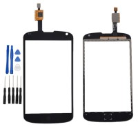 Lg nexus 4 E960 Display Scheibe Touchscreen Digitizer Glass Ersatz für Schwarz