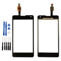 LG Optimus G E975 LCD LS970 F180 E971 E973 Display Scheibe Touchscreen Digitizer Glass Ersatz für Schwarz