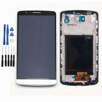 Weiß Lg Optimus G3 D850 D851 D855 VS985 LS990 LCD Display Touchscreen Rahmen