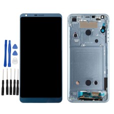 Bleu LG G6 H870DS H870 H871 H872 H873 LS993 US997 AS993 VS998 LCD Display Touchscreen Rahmen
