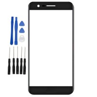 LG K10 ( 2017 ) M250 M250N X400 Frontglas Display Ersatzglas Glas für Schwarz