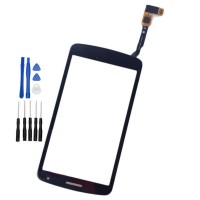 LG K5 X220 X220MB X220DS Display Scheibe Touchscreen Digitizer Glass Ersatz für Schwarz