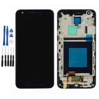 Schwarz Lg nexus 5x H790 LCD Display Touchscreen Rahmen