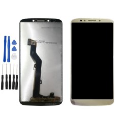 Gold Motorola Moto E5 Plus Display Bildschirm Reparatur Glas
