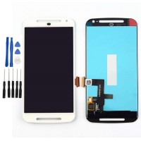 Weiß Display LCD Komplett Einheit Für Motorola Moto G2 XT1063 XT1068 XT1069