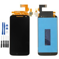 Schwarz Motorola moto g4 xt1620 xt1622 xt1625 Display LCD Touchscreen Kompatibel