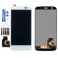 Weiß Display LCD Komplett Einheit Für Motorola Moto G XT1032 XT1033