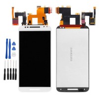 Weiß Display LCD Komplett Einheit Für Motorola Moto X Style 2015 XT1570 XT1572