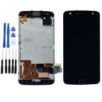 Schwarz Motorola MOTO Z LCD Display Touchscreen Rahmen