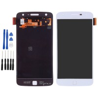 Weiß Display LCD Komplett Einheit Für Motorola Moto Z Play XT1635