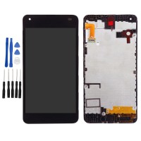 Schwarz Nokia Microsoft Lumia 550 LCD Display Touchscreen Rahmen