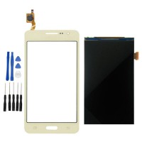 Gold Samsung Galaxy Grand Prime G530F, G530FZ, G530Y, G530H Display Bildschirm Reparatur Glas