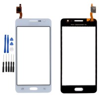 Samsung Galaxy Grand Prime G530F, G530FZ, G530Y, G530H Display Scheibe Touchscreen Digitizer Glass Ersatz für Weiß