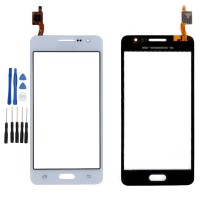 Samsung Galaxy Grand Prime G531F, G531FZ, G531Y, G531H Display Scheibe Touchscreen Digitizer Glass Ersatz für Weiß