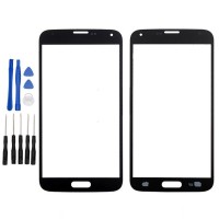 Samsung Galaxy S5 Mini SM-G800F G800H Frontglas Display Ersatzglas Glas für Schwarz