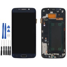 SchwarzSamsung Galaxy S6 Edge SM-G925F, G925A, G925K Display LCD Touchscreen Kompatibel