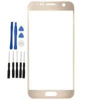 Samsung Galaxy S7 G930F G930FD G930w8 Frontglas Display Ersatzglas Glas für Gold